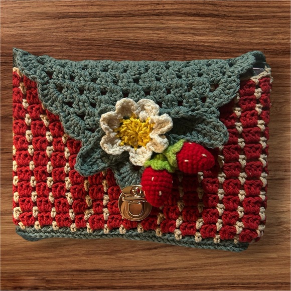 Hand Crafted Other - Crochet Bible Sleeve incl Bible